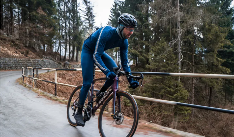 Q36.5 Dottore Termica Winter Cycling Jacket in NAVY-6